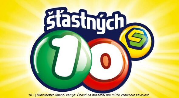 Loterie Šťastných 10 od Sazky