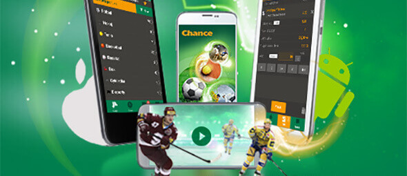 Chance mobilní aplikace pro iOS a Android