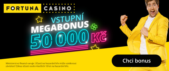 Fortuna bonus kód CASINO50000