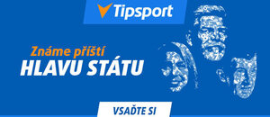 Tipsport: Vsaďte si na prezidentské volby - bonus za registraci bez vkladu