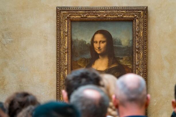 Mona Lisa obraz v Louvru